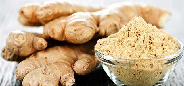 Ginger muscle relief - pungent root reduces soreness