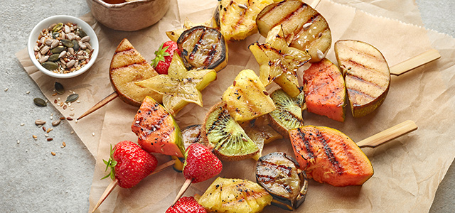 Barbecuing fruit: our Top 4 taste particularly good