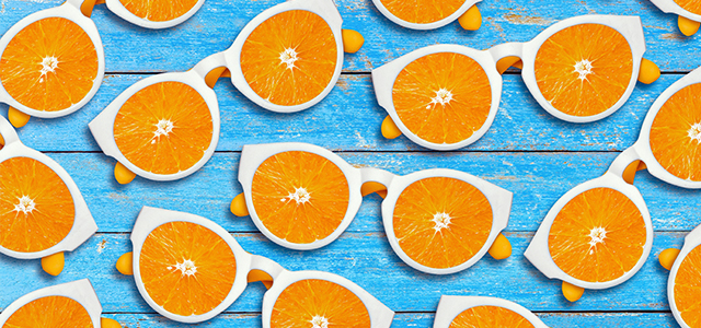 Have a healthy orange summer